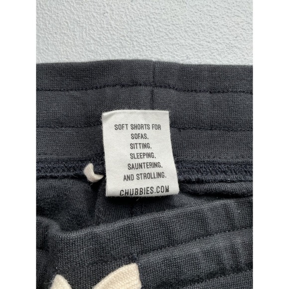 Chubbies Lounge Wear Shorts Aztec Print Soft Casual Comfy Black Medium - Picture 4 of 5